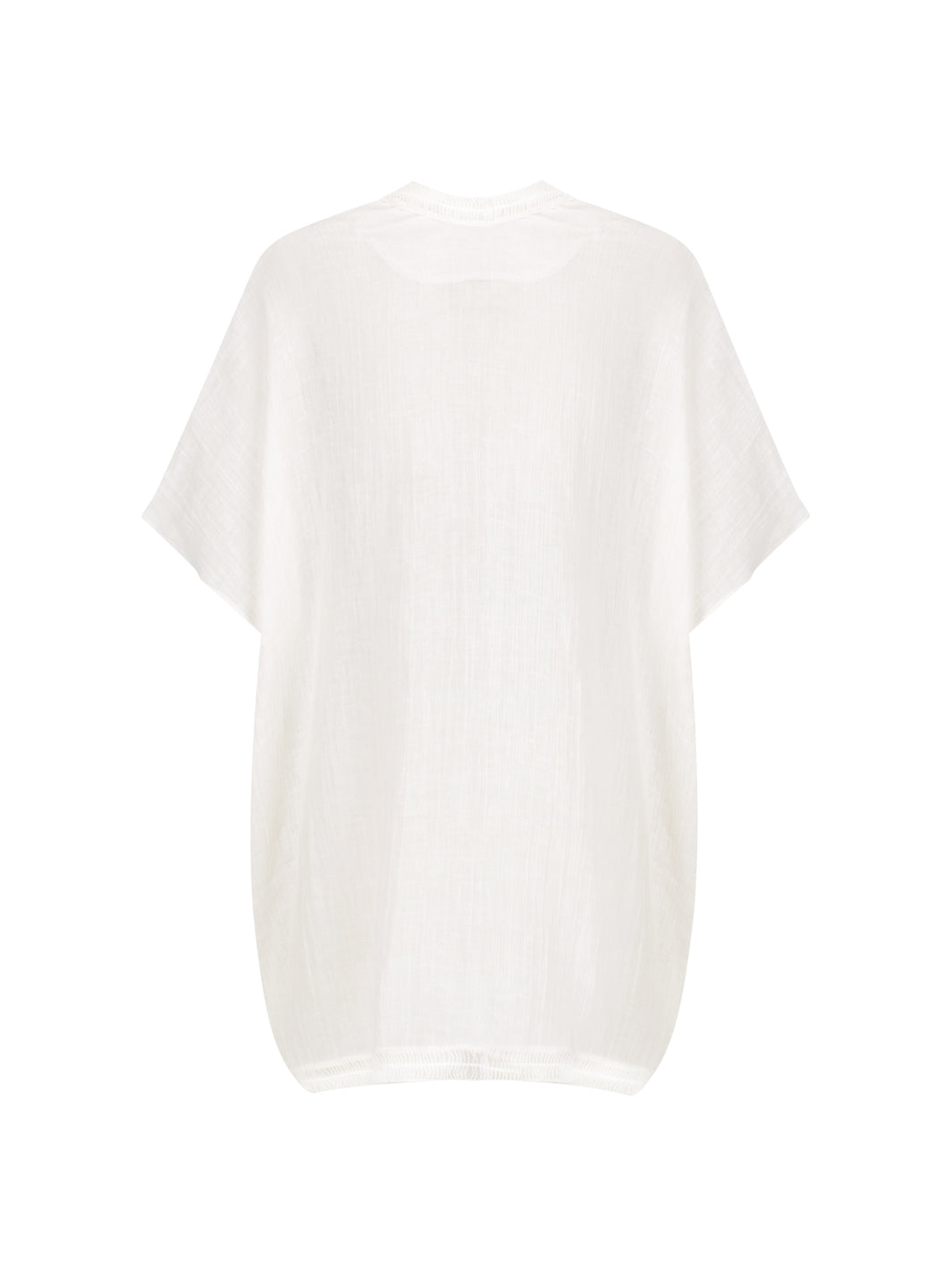 Rhea French Linen Kimono Coconut