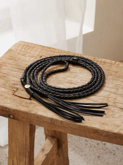 Sierra Leather Belt Black