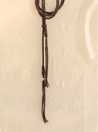 Sierra Leather Belt Carob