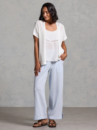 Aletto Cotton Kimono Coconut