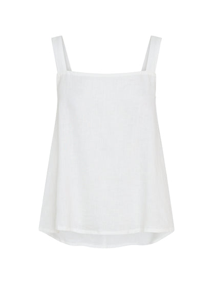 Soella French Linen Top Coconut