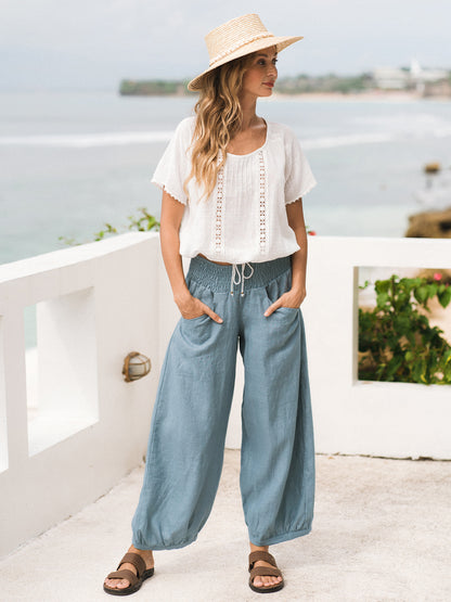 Daisy Cotton Blouse Ivory