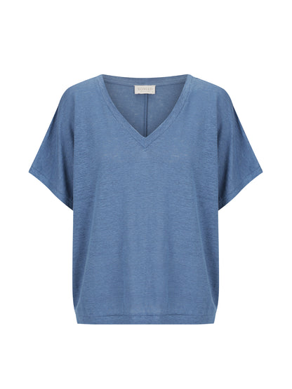 Iris Jersey TShirt Aegean Blue