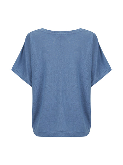 Iris Jersey TShirt Aegean Blue