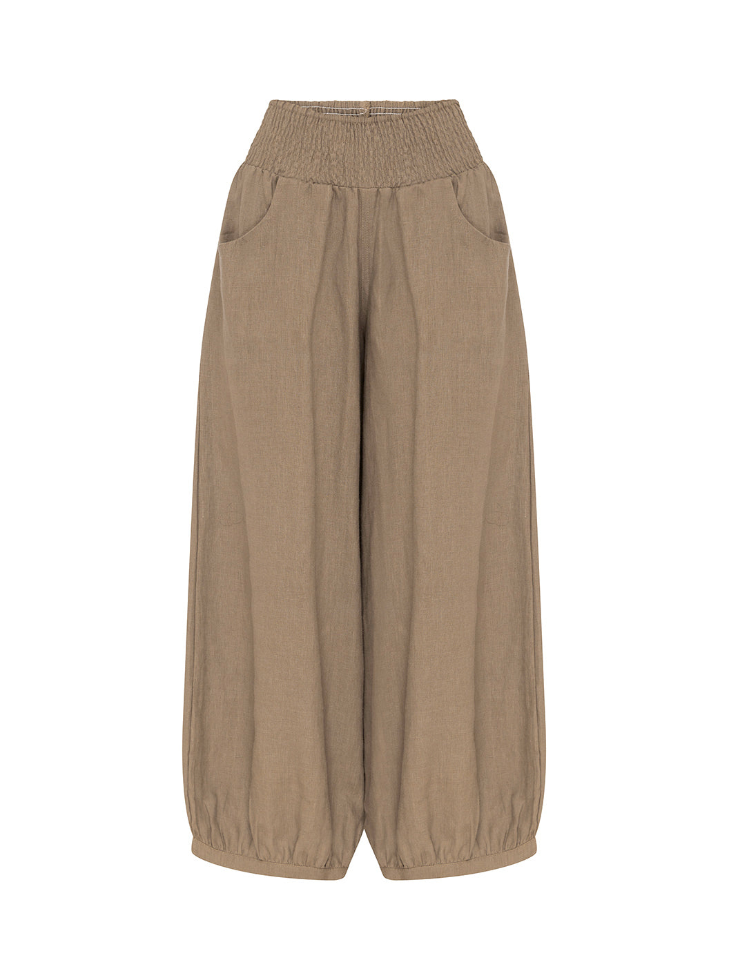 Sadhu French Linen Pants Cinnamon