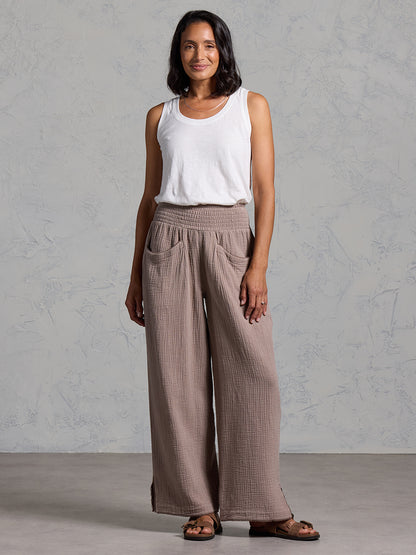 Sur Mer Organic Cotton Pants Elm