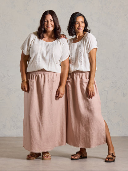 Daisy Cotton Blouse Ivory