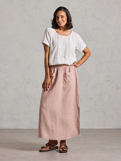 Daisy Cotton Blouse Ivory