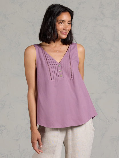 Lili Bamboo Top Mulberry