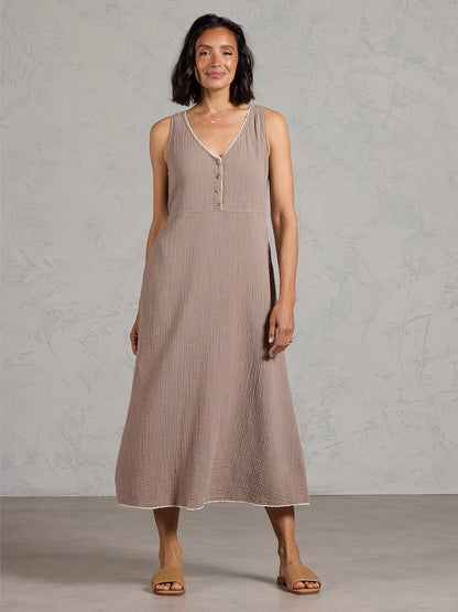 Magnolia Cotton Dress Elm