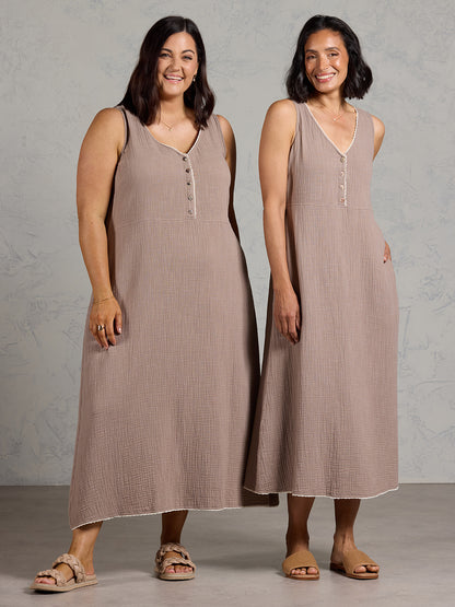 Magnolia Cotton Dress Elm